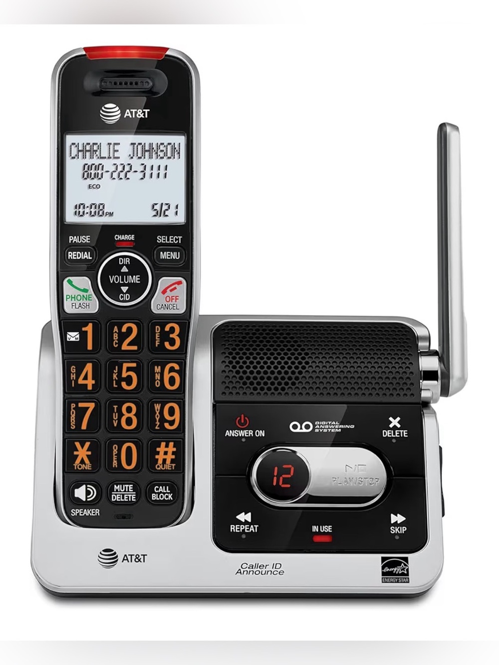 AT&T Cordless Phone w/ Answering Machine (NEW)